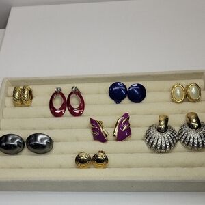 Vintage Clip On Earring Bundle